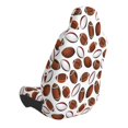 thumbnail image 2 of Fuzoiu Football Print Elastic Car Seat Covers, Seat Cover Protector,Universal Fit Interior Covers for Most Cars,Washable Seat Cover Non Slip for SUV,Sedan,Van, 2 of 5