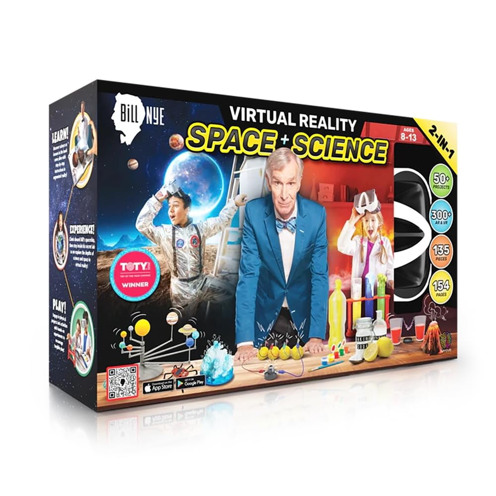 Abacus Brands Bill Nye's VR Science Kit and VR Space Lab - Virtual ...