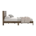 thumbnail image 3 of Payne Wood Frame Queen Platform Bed With Headboard (84.0" X 64.2" X 40.2"), 3 of 7