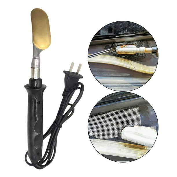 de soldadura de hierro con grapadora caliente con mango de plástico -240V 60W de reparación de soldadura de plástico de reparación soldador Macarena Plancha