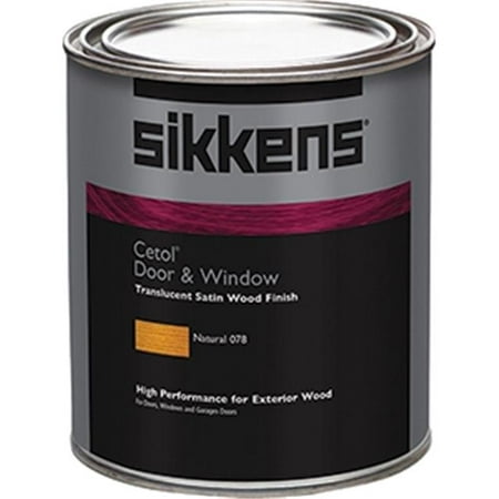 Sikkens SIK48078.04 1 Quart Cetol Door & Window, Satin Natural (Best Paint For Doors And Windows)
