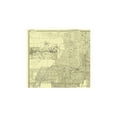 thumbnail image 4 of Railroad Map - Northern Pacific Railroad Land Grant - Matthews 1888 - Vintage Wall Art, 4 of 4