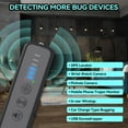 thumbnail image 2 of Prociv Hidden Camera Detectors, Anti Spy Detector, Bug Detectors, GPS Tracker Detector Device to Detect Listening Devices for Office, Hotel, Travel and Car Black, 2 of 10