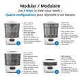 thumbnail image 4 of Baby Brezza One Step Baby Bottle Sterilizer and Dryer Advanced - White, 4 of 9