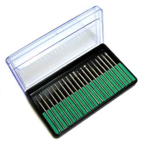 82378DB - DREMEL BIT 20PC/SET ASSORTED 1/8 IN SHANK DIAMOND BURR