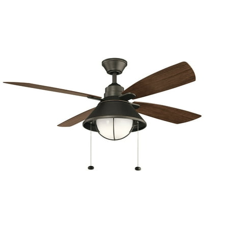 Kichler 310181 54 4 Blade Indoor Outdoor Ceiling Fan Walmart Com