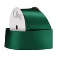 thumbnail image 1 of Offray Ribbon, Forest Green 1 1/2 inch Single Face Satin Polyester Ribbon, 12 feet, 1 of 2