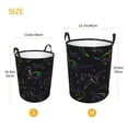 thumbnail image 5 of Daiia dinosaur Laundry Hamper With Handles Large Storage Basket/Toy Organizer/Dirty Clothes Collapsible Waterproof For College Dorms, Bedroom,Bathroom, 5 of 8