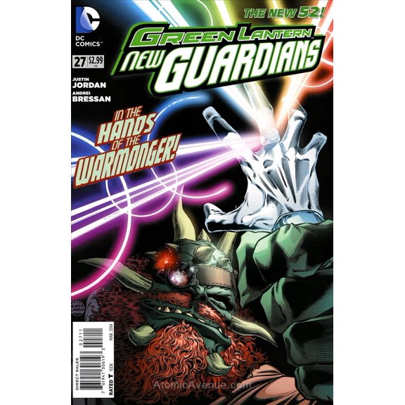 Green Lantern: New Guardians #27 VF ; DC Comic Book