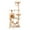 B-Beige, variant on Pefilos 41" Cat Tree Tower for Indoor Cats, Multi-Level Cat Condo House with Cozy Plush Perches Cats Play House, Beige