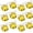 12PCS, variant on Dalrosia 12PCS Felt Bee Mini Crafts Bee for Baby Shower Gender Reveal Craft Scrapbooking DIY Decoration Nursery Tent Christmas Decoration