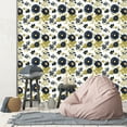 thumbnail image 2 of MuralsPrint Paeonia Peony Removable Wallpaper - 24'' inch x 10'ft, 2 of 4