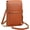 Brown, variant on Pinklizecosh Purse for Women, Touch Screen Phone Crossbody Bag with Clear Window, Small Cell Phone Wallet Purse, Leather Messenger Bag for Travel Shopping