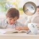 thumbnail image 4 of Lámpara de mesa pequeña con USB y protección ocular para estudiantes que aprenden a leer., 4 of 4
