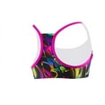 thumbnail image 3 of Speedo Girls Black / Pink Heart 2 Piece Swimsuit size 16, 3 of 4