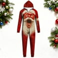 thumbnail image 5 of SwiftWear Family Christmas Pajamas Matching Sets Adults Onesie Pajama with Exaggerated Expression Prints, Lightweight Loungewear for Home Celebrations​, 5 of 6