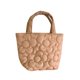 thumbnail image 2 of Bolsa Bolso acolchado de algodón acolchado con asa superior para mujer (marrón) JShteea Para Estrenar, 2 of 7