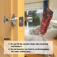 thumbnail image 2 of Door Latch Installation Kit Help Remove Material to Install Door Latch for Clean, Accurate Professional Installation, Door Latch Tool for Use with 1-3/4" or 1-3/8" Thick Door, 2 of 5