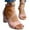 Pink, variant on Summer Saving Clearance! Tuobarr Block Heels New Buckle Strap Chunky Heel Sandals Women's High Heels Beaded Fish Mouth Women's Sandals Pink US Size 8.5