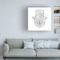 thumbnail image 3 of Kellie Day 'Buddha Hamsa Eye' Canvas Art, 3 of 4