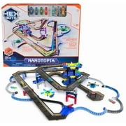 HEX BOTS Nanotopia, Sensory Toys for Kids & Cats with Over 130 Pieces & 7 Nano Bots, Toy Playsets & Mini Robot Toy for Kids Ages 3 & Up, Batteries Included