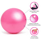 thumbnail image 3 of Pelota deportiva pequeña, pelota pequeña de Pilates, ventilador estable, pelota de yoga, adecuada para hacer ejercicio físico MFZFUKR CPB-DE-SSW730-2, 3 of 5