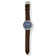 U.S. Polo Assn. Adult Male Analog Classic with Blue Dial and Brown Strap (USC50587WM)