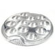 thumbnail image 3 of 3 Juego de Platos de Acero Inoxidable para Caracoles Y Hongos Con 12 Compartimentos, Herramienta, 3 of 5