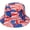 D, variant on American Flag Bucket Hat Stars and Stripes Printed Sun Hat Foldable Wide Brim Fishing Hat for Outdoor Activities