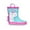 Blue Unicorn, variant on Kushyshoo Rubber Kids Rain Boots Fire Chief Rain Boots for Toddler Boys Sizes 6