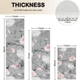 thumbnail image 4 of Pioneer Flower Floral Print Pattern Kitchen Rugs Sets Of 3,Kitchen Runner Rugs Non Skid Washable,Decorative Kitchen Floor Mats for Kitchen,Sink,Laundry,17"x30"+ 17"x47" + 17"x59", 4 of 6