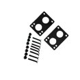 thumbnail image 2 of heritaly 2Pieces Skateboard Flat Rubber Shock Absorbing Replacement Pads Parts 6mm, 2 of 5