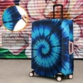 thumbnail image 4 of Blue Tie Dye Mandala Pattern Luggage Cover Fashion Suitcase Cover Baggage Covers Fit 25-28 Inch Luggage (Go Travel), 4 of 5