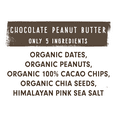 thumbnail image 6 of Organic Chocolate Peanut Butter Fruit & Nut Bar, Jonesbar, Certified Organic & Kosher, Gluten Free, Vegan, 12 Count (Pack of 1), 6 of 9