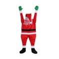 thumbnail image 2 of Dserfhy Christmas Hanging Santa Claus Decoration Large Climbing Santa Claus Xmas Hanging Ornament for Outside Roof Gutter Window Wall Balcony Decor, 2 of 8