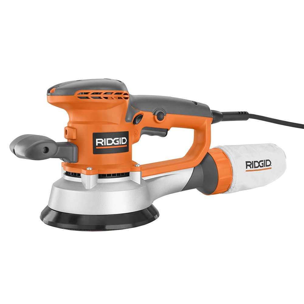 Ridgid R2611 Sander, 6Inch VS Random Orbit Sander