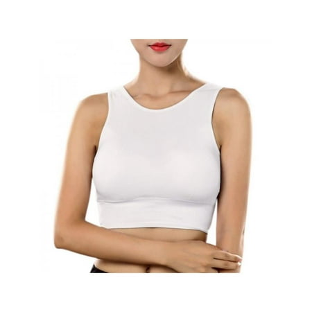 

Womens High Impact Sports Bras Longline Sports Bra Racerback Crop Top Running Bra Workout Running Crop Tops Longline Yoga Bra