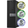 thumbnail image 1 of Restored Dell Optiplex 3050 Desktop Computer, Intel Core i5, 16GB RAM, 1TB SSD, Windows 10 Pro (Refurbished), 1 of 5
