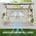 thumbnail image 4 of 4-6 Person Inflatable SUV Tent for Camping with Doors & Mesh Windows,2 in 1 Easy Setup Blow Up Car Tents with Pump , 4 Season Waterproof Oxford Air Glamping Tent for Outdoor, 4 of 11
