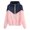 Pink, variant on Vedolay Women Tops Womens Rhinestone Fringe Casual Jacket Cropped Distressed Casual Jackets,Pink S