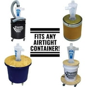 Oneida Air Systems Dust Deputy Static Dissipative Cyclone Separator, Black