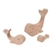 thumbnail image 1 of Adornos de mesa, adorno de animales de madera, adorno de madera lindo, adorno de animales de madera, muy recomendado, 1 of 8