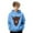 Light Blue, variant on Kids Hoodie Unisex Lightweight Cute Sweatshirts Highland Cattle Long Sleeve Pullover