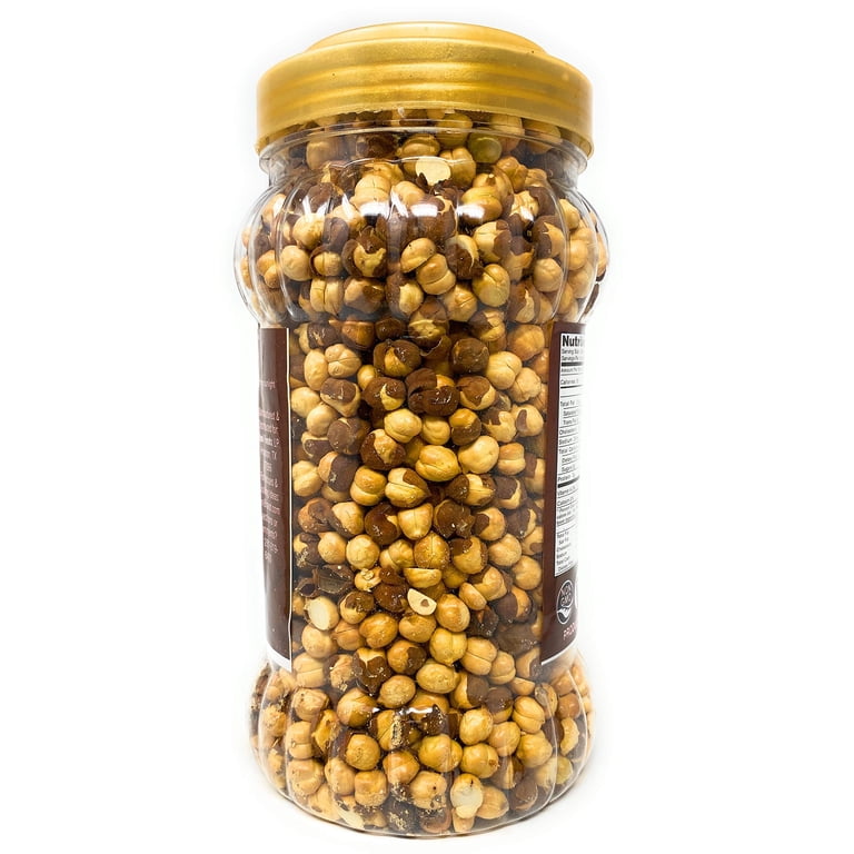 Rani Roasted Chana Plain Flavor, 12.3oz PET Jar, Vegan, Gluten