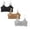 Black 1PCS & Grey 1PCS & Brown 1PCS, variant on 2 Pack Girls Underwear Bra Vest Children Adjustable Shoulder Strap Underclothes Undies Clothes for Tween to Teen Size10-16 Years