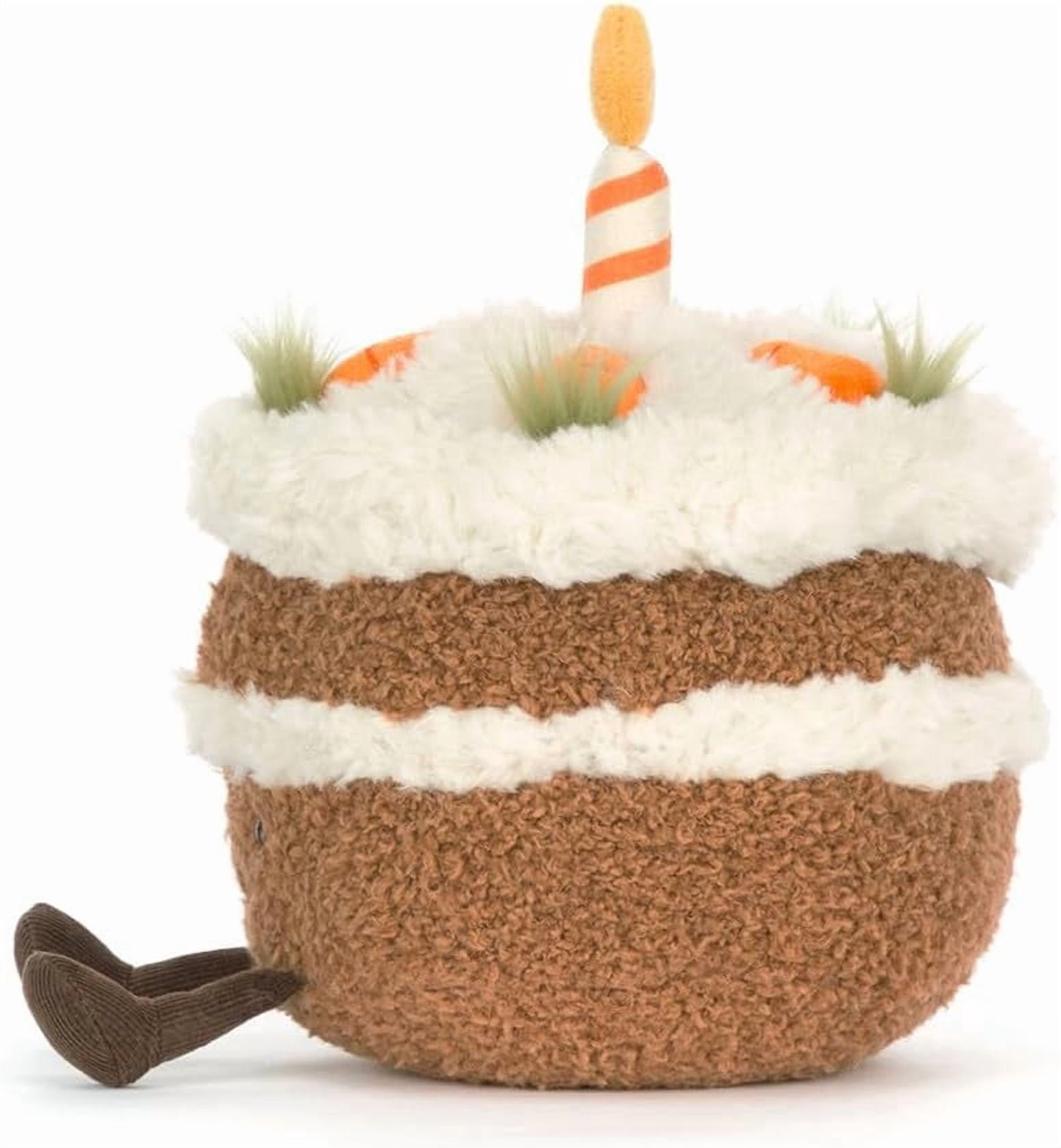 Jellycat Amuseables Carrot Cake - Jellycat Spring Collection 2026 Exclusive