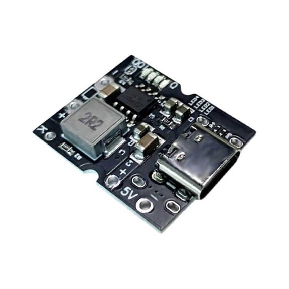 Injueey Módulo de carga de ABS, reemplazo desmontable, voltaje de alta precisión, módulos electrónicos ajustables, accesorios, placa de Electrónica miscelánea con USB