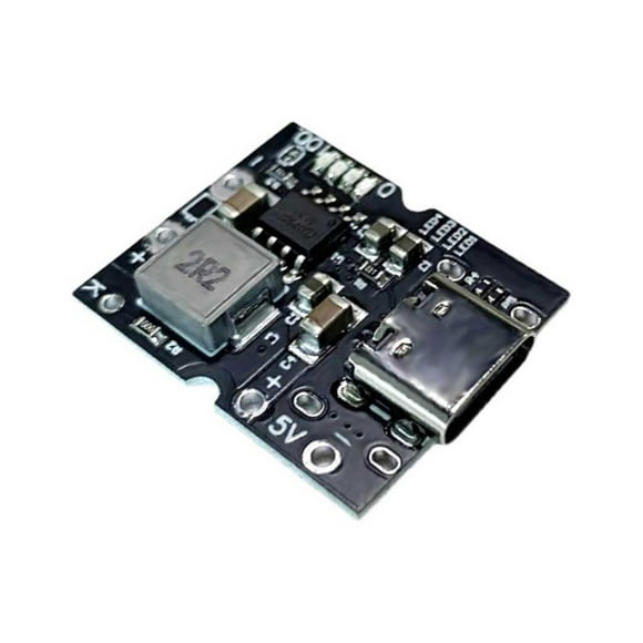 Seitruly Módulo de carga de ABS, reemplazo desmontable, voltaje de alta precisión, módulos electrónicos ajustables, accesorios, placa de Electrónica miscelánea con USB
