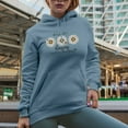 thumbnail image 2 of Don't You Think Daisies Are the Friendliest Flower, Daisy & Bee Art Merch Gift, Light Blue Hooded Sweatshirt or Hoodie, 2XL, 2 of 5