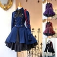 thumbnail image 1 of Vestido de princesa de retazos con cuello cuadrado y corte gótico Vintage para mujer a la moda, Cosplay, 1 of 3